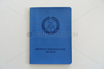 Berlin  Deutschland  Personalausweis der DDR