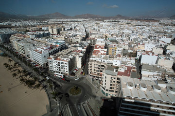 Arrecife  Spanien  Blick auf die Innenstadt