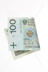 Berlin  Deutschland  100-Zloty-Banknote