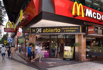Buenos Aires  Argentinien  McDonalds-Filiale