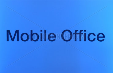 Schriftzug Mobile Office