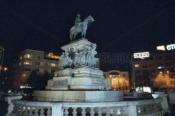 Statue von Car Osvoboditel (Befreierkoenig) in Sofia  Bulgarien