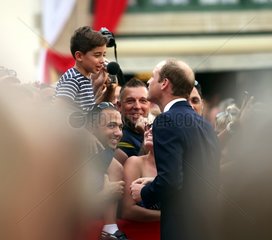 Prinz William auf Malta