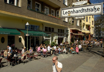 Berlin  Deutschland  Restaurants am Stuttgarter Platz