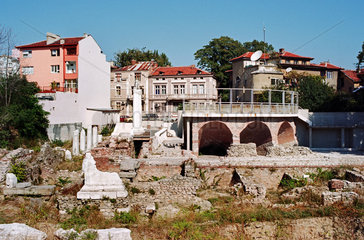 Das Roemische Forum (Rimski Forum) in der Altstadt von Plovdiv  Bulgarien
