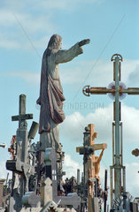 Pilgerstaette Berg der Kreuze  Litauen