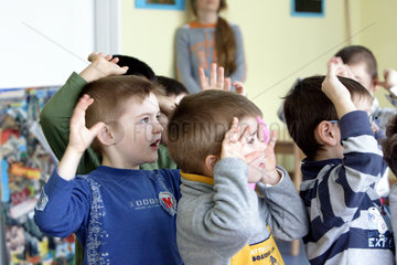 Berlin  vorschulerische Erziehung in einer Grundschule