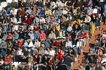 Sevilla  Zuschauer im Estadio Ramon Sanchez Pizjuan