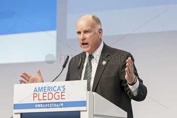 UN-Klimakonferenz Bonn 2017 - Jerry Brown  Gouverneur von Kalifornien