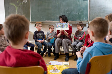 Tuttlingen  Deutschland  Religionsunterricht in der Schrotenschule