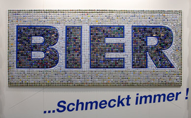 Berlin  ein Biermosaik auf der Internationalen Gruenen Woche 2006