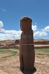 Bolivien  Weltkulturerbe Tiwanaku Ruinen