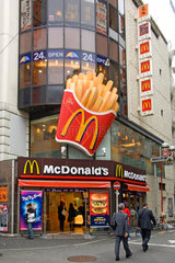 Tokio  Japan  Shibuya  McDonald's Restaurant