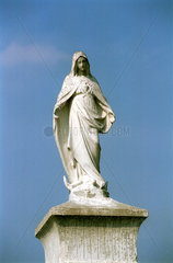 Statue der Madonna in Breslau (Wroclaw)
