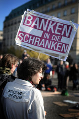 Berlin  Deutschland  Occupy-Bewegung in Berlin-Mitte