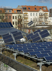Berlin  Deutschland  Die Solaranlage der UFA-Fabrik Berlin