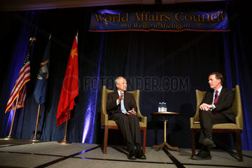 U.S.-MICHIGAN-CHINESE AMBASSADOR-CONVERSATION