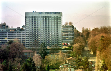 Das Hotel Intercontinental in Genf  Schweiz