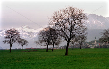 Landschaft bei Stans (Schweiz)