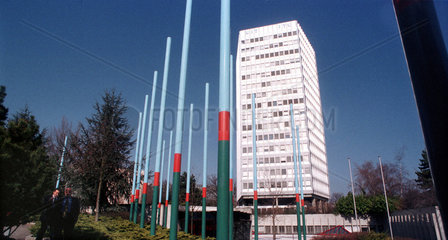 Sitz der ITU in Genf  Schweiz