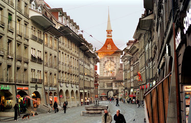 Altstadt von Bern mit Zeitglockenturm