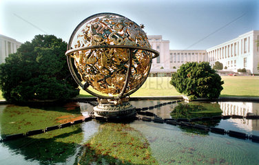 Sitz der UNO in Genf  Schweiz