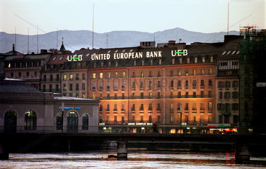 United European Bank in Genf  Schweiz