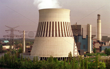 Steinkohlekraftwerk der BEWAG  Berlin  Deutschland