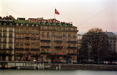 Hotel de la Paix am Genfer See  Schweiz