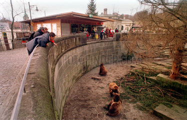 Der Baerengraben in Bern