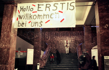 Begruessung der Erstsemester d. Humboldt Universitaet zu Berlin  Deutschland