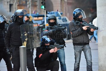 Gelbwesten-Proteste  Polizei  Marseille