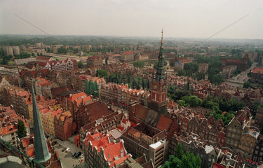 Altstadt von Danzig  Polen