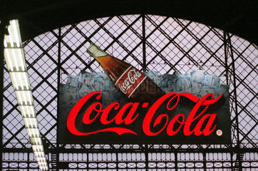 Dresden  Coca-Cola-Leuchtreklame
