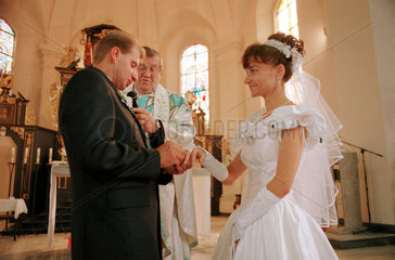 Polen  kirchliche Hochzeit