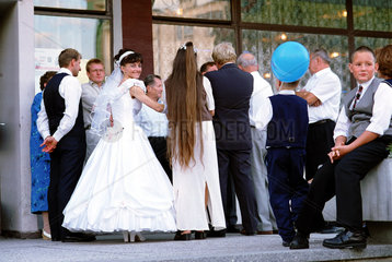 Polen  Hochzeitsfeier