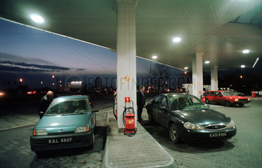 Normal Tankstelle in Sosnowiec  Polen