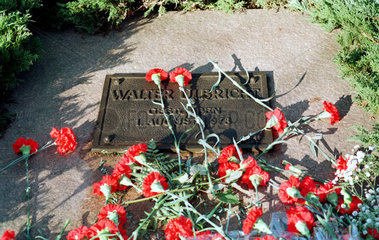 Berlin  das Urnengrab von Walter Ulbricht