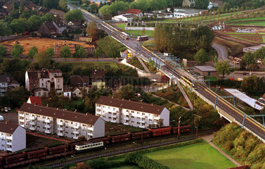 Oberhausen  Blick auf das Ruhrgebiet