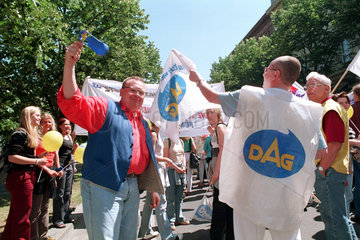 Berlin  Grossdemonstration der Gewerkschaften DAG und OeTV