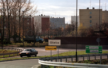 Gliwice Stadtansicht  Polen