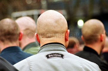 Skinheads (Demonstration der NPD)