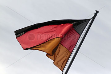 Hoppegarten  Deutschland  Nationalfahne der Bundesrepublik Deutschland