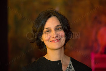 Polen  Poznan - Die ukrainisch-deutsche Journalistin und Schriftstellerin Katja Petrowskaja  Traegerin des Ingeborg-Bachmann-Preises 2013