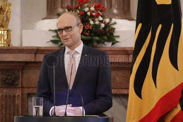 Verleihung des Verdienstordens durch den Bundespraesidenten  Schloss Bellevue  13. Dezember 2018