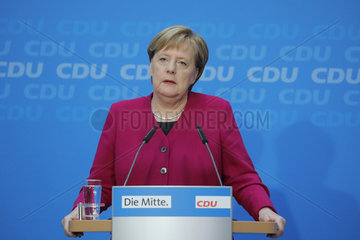 CDU-Pressekonferenz zur Landtagswahl in Hessen  Konrad Adenauer Haus