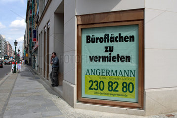 Berlin  Friedrichstrasse  leerstehende Bueroflaechen zu vermieten