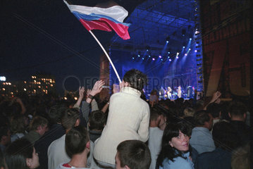 Abschlusskonzert der 750-Jahrfeier von Kaliningrad  Russland