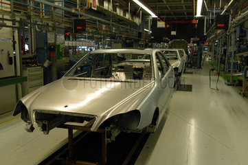 Autoproduktion bei Daimler Chrysler