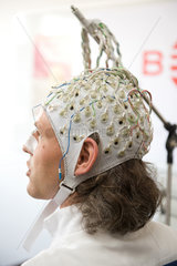 Berlin  Deutschland  Experiment des Berlin Brain Computer Interface-Projekt  BBCI